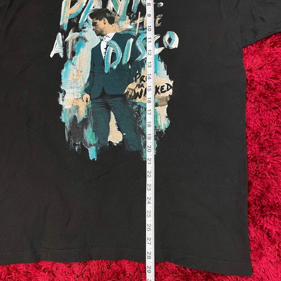 Panic At The Disco Pray For The Wicked Album Shirt Tour Brand Tultex - Picture 5 of 5